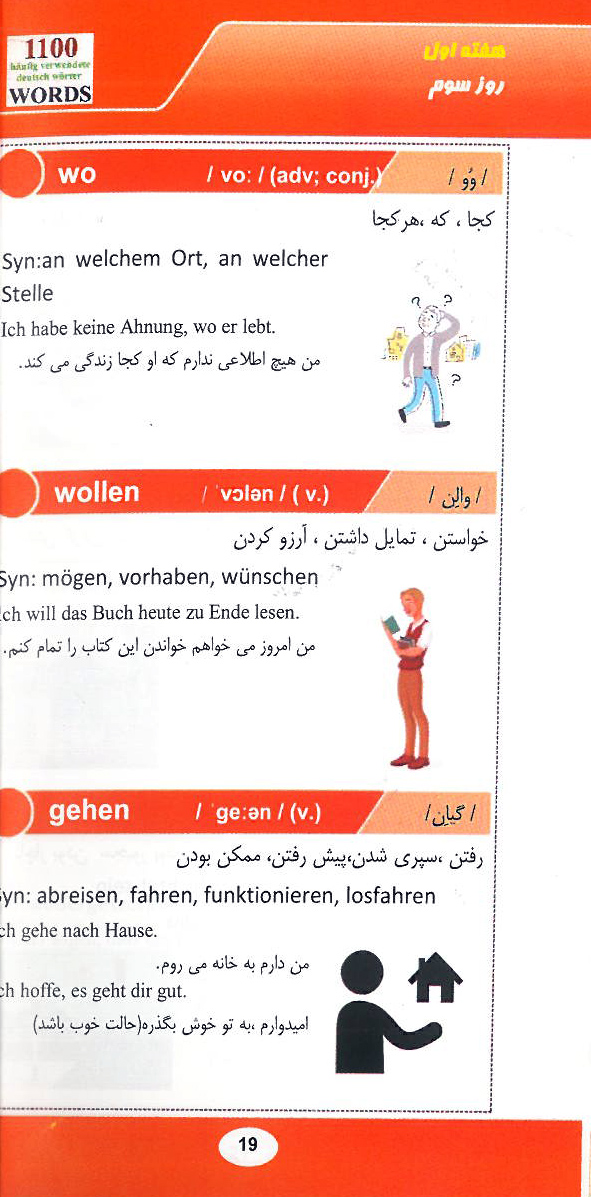 کتاب 1100 واژه پرکاربرد آلمانی